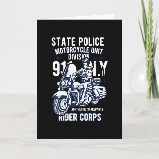 Carte Police de l'État (Devant)