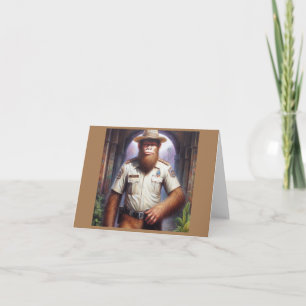 Carte Policier de Bigfoot