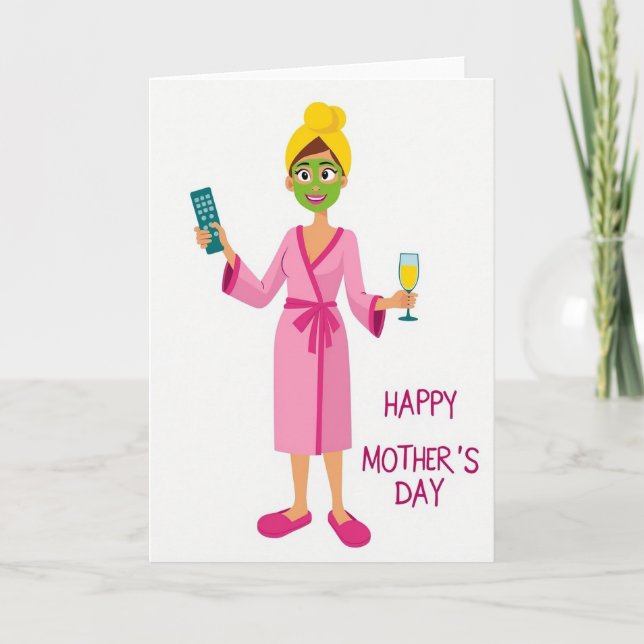 Carte Polka Dot Relaxation Card (Devant)