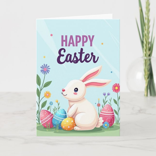 Carte Polka Dot Spring Celebration Card (Devant)