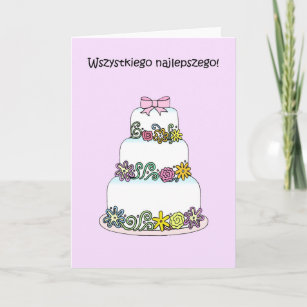 Cartes Polonais D Anniversaire Zazzle Fr