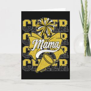 Carte Pom-Pom Maman Maman Arc Sport Cheerleader Cheerlea