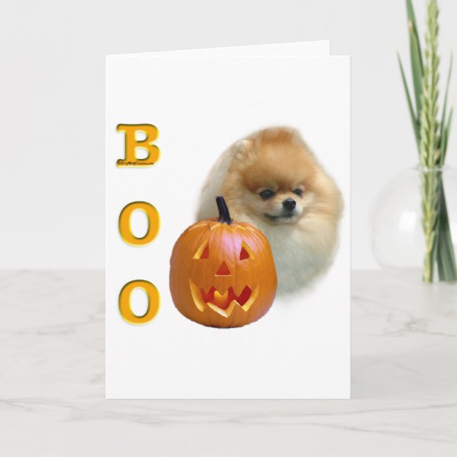 Carte Pomeranian huent (Devant)
