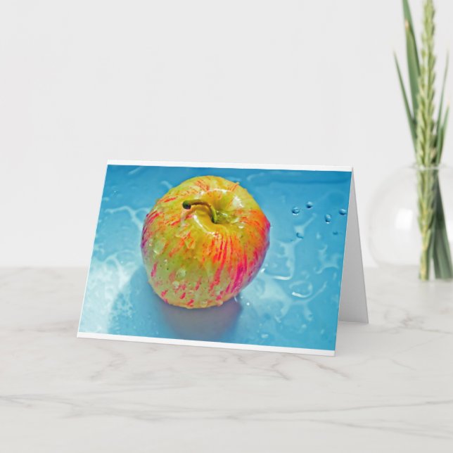 Carte Pomme brillante (Devant)