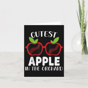 Carte Pomme La Plus Cutest Dans Le Verger 2025 Automne H