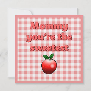 Carte Pomme rouge la plus douce