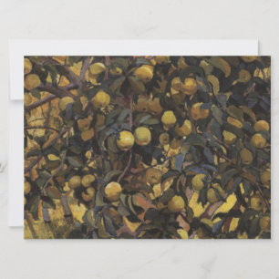 Carte Pommes sur les branches des arbres (par Serebriako