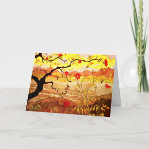 Carte Pommier aux fruits rouges par Paul Ranson