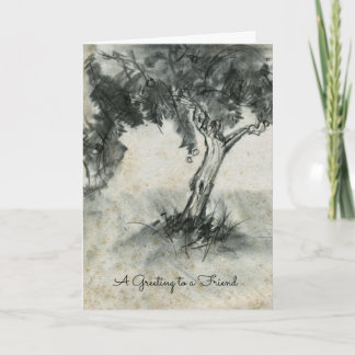 Carte Pommier Charbon Chute Fruit Arbre Amitié