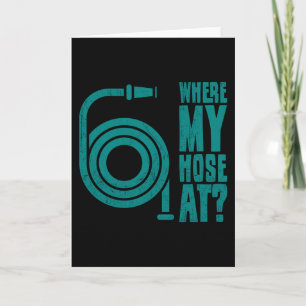 Carte Pompier Drôle Vêtements de pompier Pompier