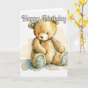 Carte Pondre Petite Ours En Teddy