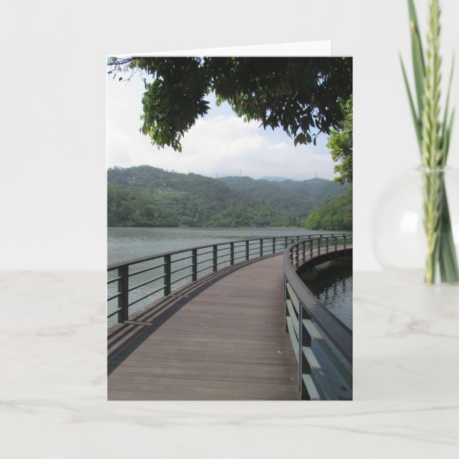 Carte Pont cyclable sur l'eau (Devant)