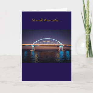 Carte Pont de Pensacola de 3 miles - Photographie origin