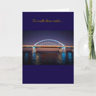 Carte Pont de Pensacola de 3 miles - Photographie origin