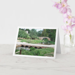 Carte Pont de Ruta del Agua, Chelva, Valence, Espagne