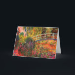 Carte Pont japonais | CLAUDE MONET<br><div class="desc">Japanese Bridge, également connu sous le nom d'Etang Water-Lily (1900), d'une série de peintures à l'huile de l'impressionniste français Claude Monet. La série Water Lilies de Monet décrit le jardin fleuri de sa maison, et a été l'objet principal de son travail pendant les dernières 30 années de sa vie. Utilisez...</div>