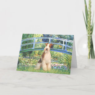 Carte Pont Lily Pond - Fil Fox Terrier 3