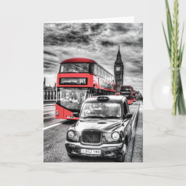 Carte Pont Londres de Westminster (Devant)