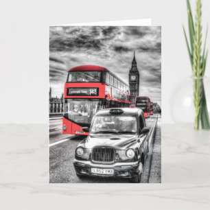 Carte Pont Londres de Westminster