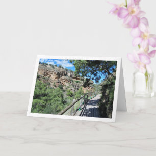 Carte Pont Ruta del Agua, Chelva, Valence, Espagne