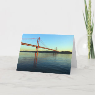 Carte Ponte 25 de Abril, LIsboa, Portugal