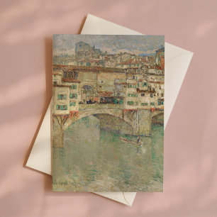 Carte Ponte Vecchio   Childe Hassam