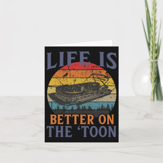 Carte Ponton Vintage Ponton Blanc Capitaine Funn nautiqu (Devant)