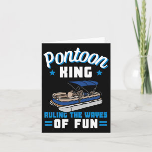 Carte Pontoon Boating Pontoon King propriétaire de batea