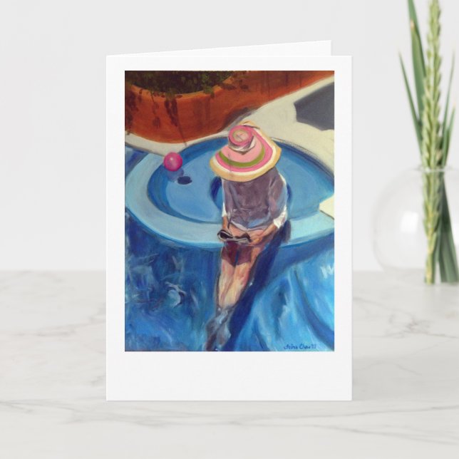 Carte "Pool #2" by Trina Chow (Devant)