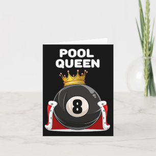 Carte Pool Queen Girls Pool Womens Billard Pool