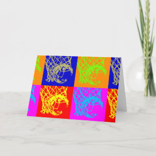 Carte Pop Art Basket