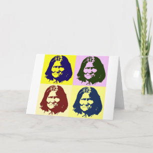 Carte Pop Art Geronimo