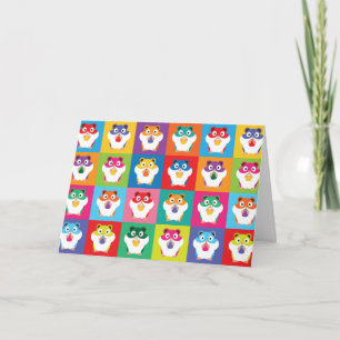 Carte Pop Art Hamsters