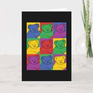 Carte Pop Art Koala
