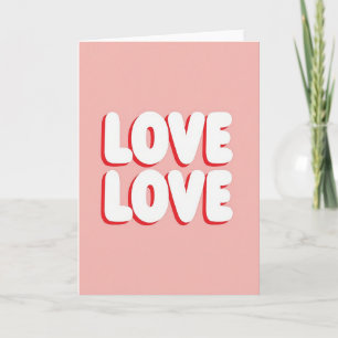 Carte Pop Art « Sweet Love »