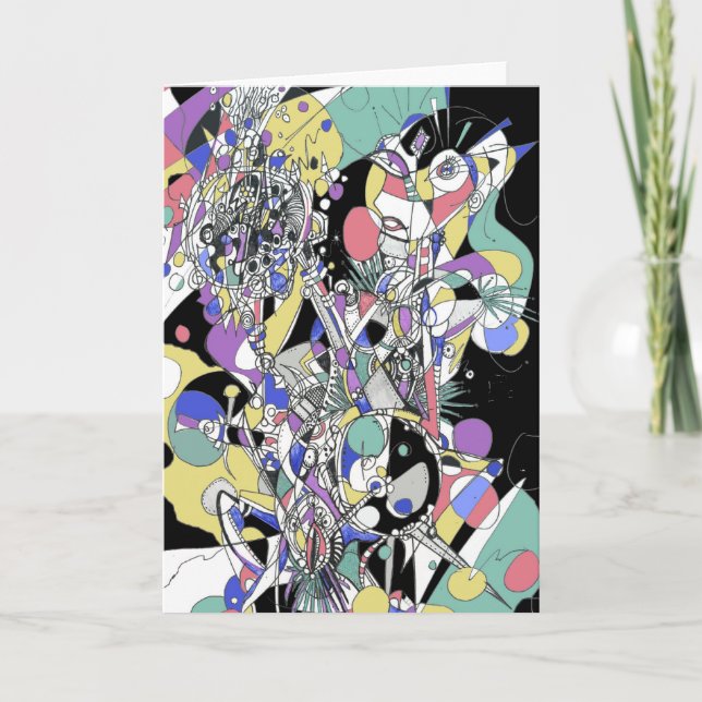 Carte Pop Tech Girl (Devant)