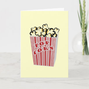 Carte Popcorn greeting card that you create!