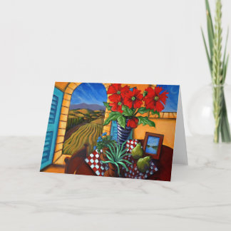 Carte Poppies rouges