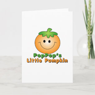 Carte PopPop peu de citrouille