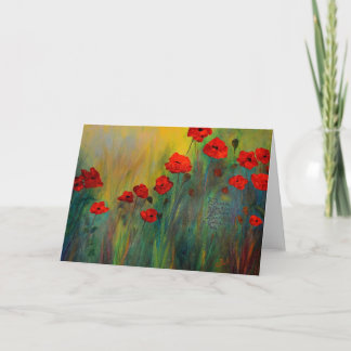 Carte Poppy Dreams Art