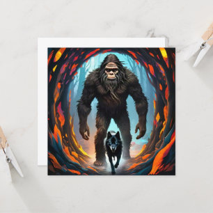 Carte Portail de Bigfoot et Loup