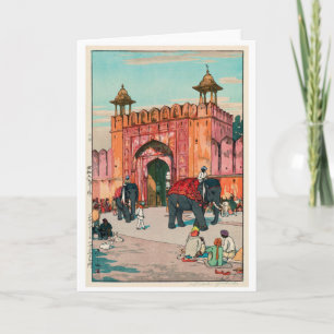 Carte Porte Ajmer, Jaipur, Hiroshi Yoshida