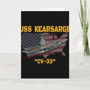 Carte Porte-avions Uss Kearsarge Cv-33 Jour des vétérans