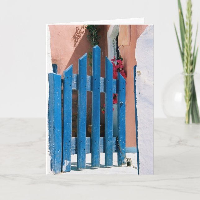 Carte Porte bleue (Devant)