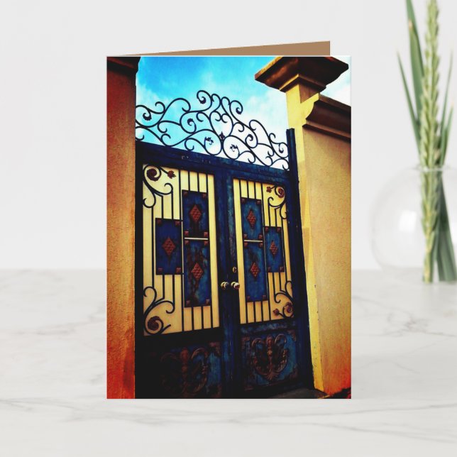 Carte Porte bleue (Devant)