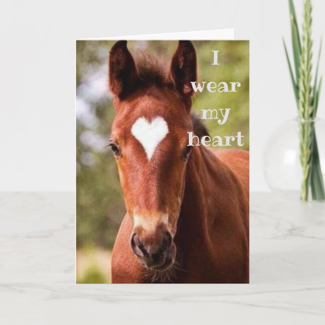 CARTE PORTER MON "AMOUR" POUR "TOUS" VOIR (Devant)