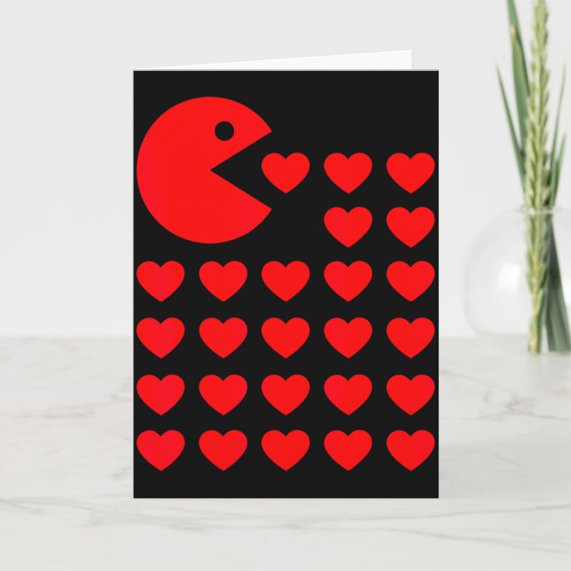 Carte Porter Saint-Valentin drôle Sarcasme Graphique Lov (Devant)