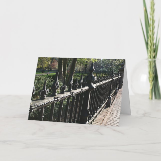 Carte Portes sur le jardin public (Devant)