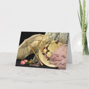 Carte Porteur Secret Spécial - Pensées pour toi