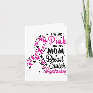 Carte Portez Du Rose Pour Ma Mère Sensibilisation au can